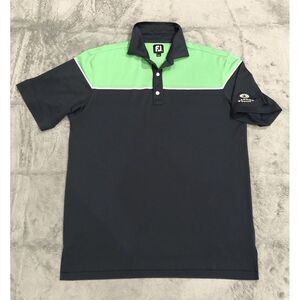 FootJoy Polo Shirt Men's L‎ Embroidered Bandon Dunes Golf Performance